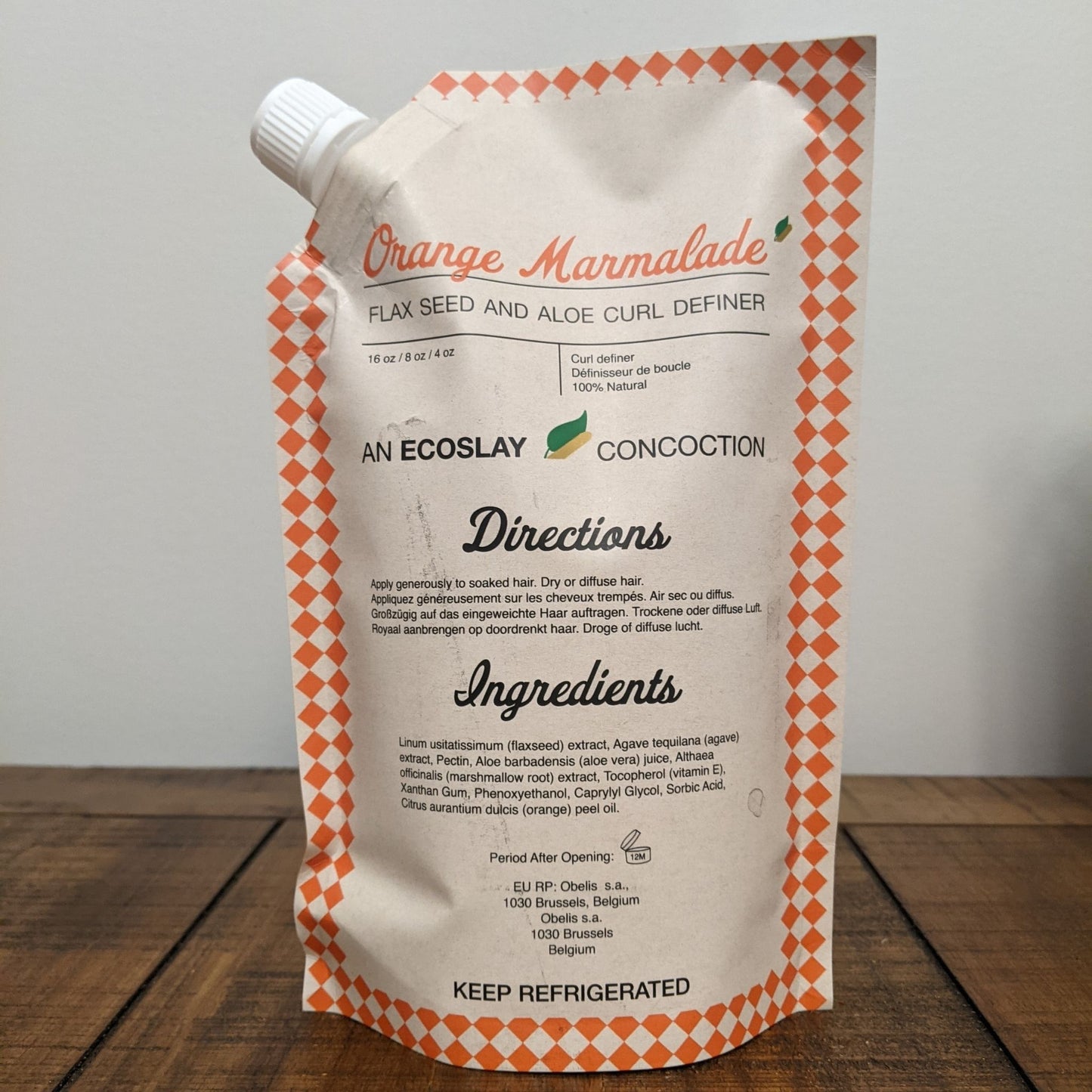Ecoslay Orange Marmalade Pouch