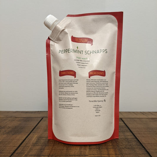 Ecoslay Peppermint Schnapps Hair Wash Pouch 237ml