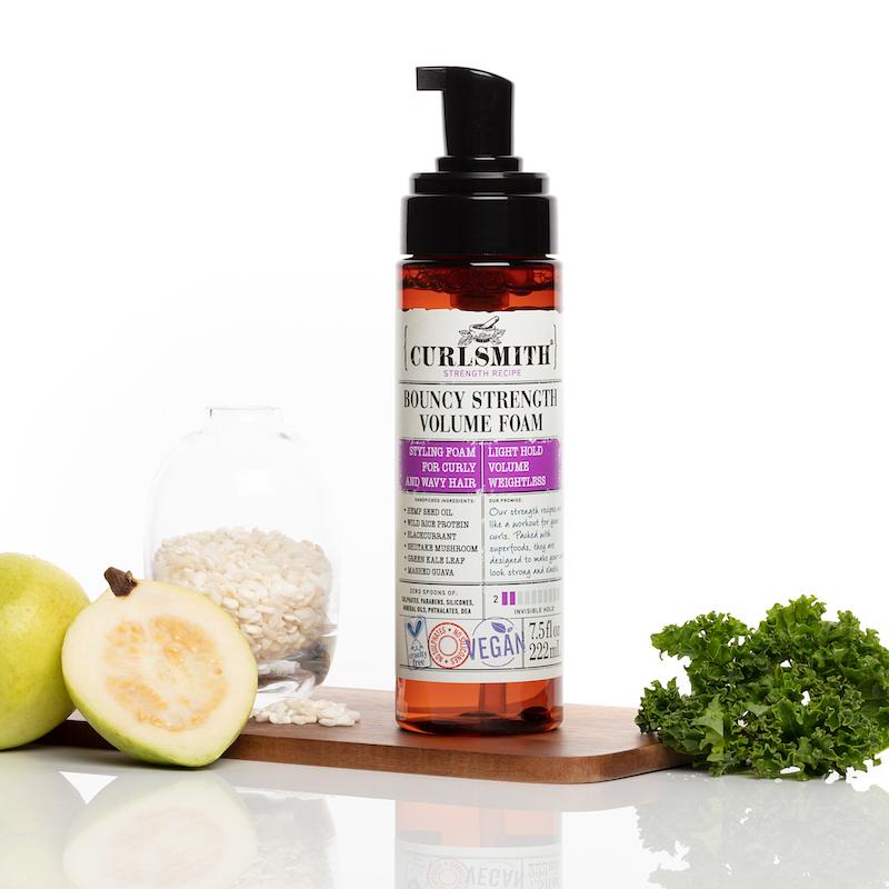 Curlsmith Bouncy Strength Volume Foam 222ml