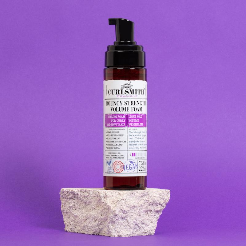 Curlsmith Bouncy Strength Volume Foam 222ml