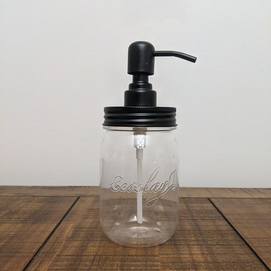 Ecoslay Mason Jar and Pump Top 434ml