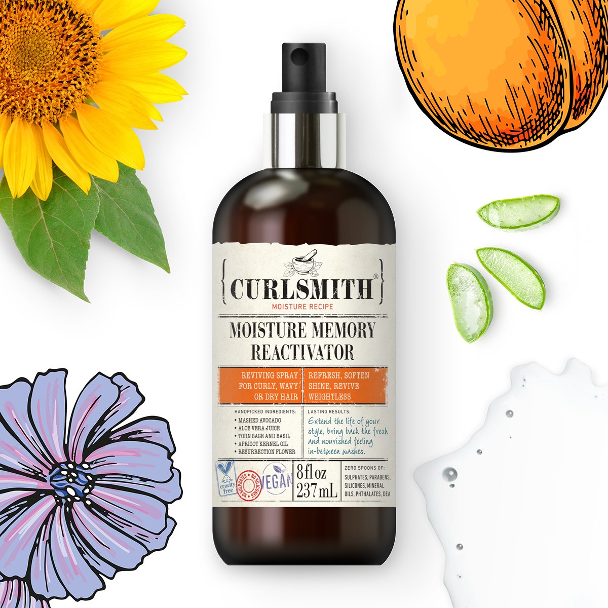Curlsmith Moisture Memory Reactivator 237ml