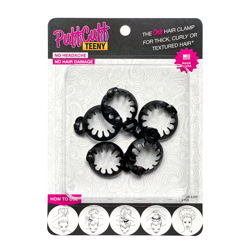 The PuffCuff Teeny Black Pack of 5