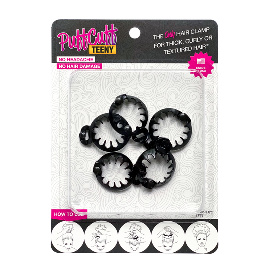 The PuffCuff Teeny Black Pack of 5