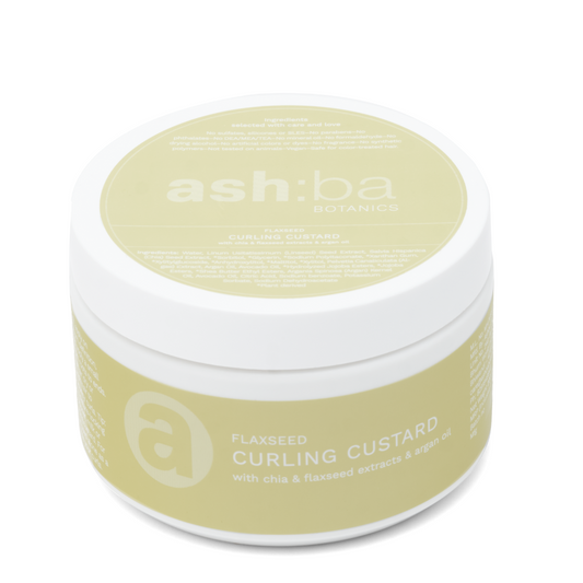 Ashba Flaxseed Curling Custard 200g